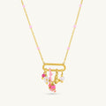 Dangle Charm Link Necklace