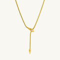 Dangle Snake Chain Necklace