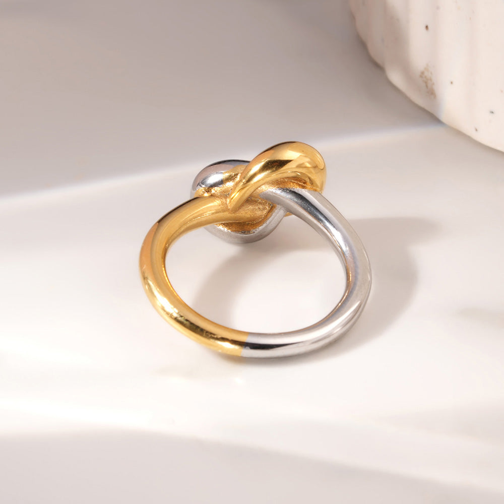 Entwined Love Knot Ring